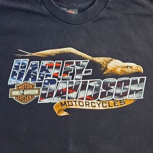 Harley Davidson Size Large Black Tshirt